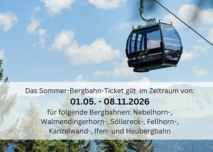BERGFEX Falkenberg 304 mit Sommer-Bergbahnticket Oberstdorf